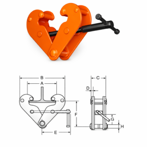 gerendafogó csipesz
