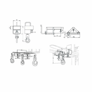 Emelő adapterek és függesztékek