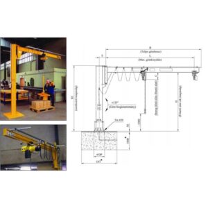 Oszlopos és fali forgódaruk